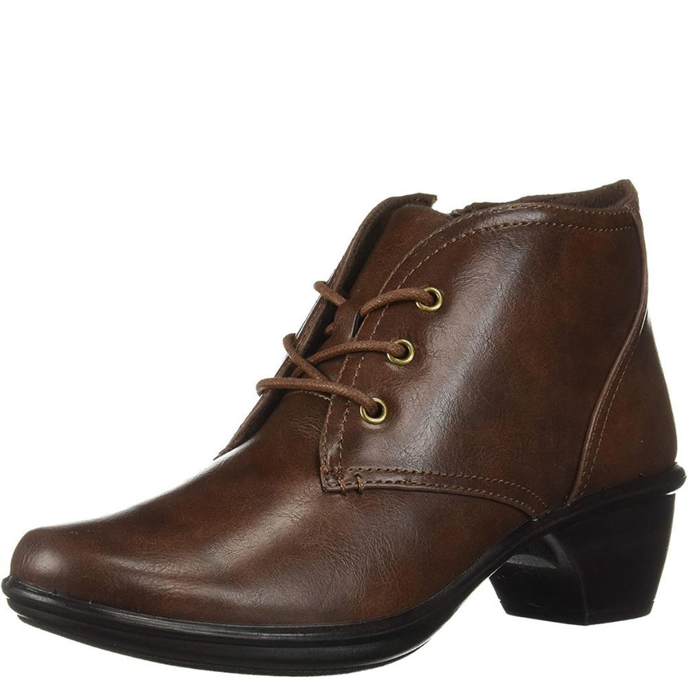 Easy Street Womens Debbie Faux Leather Bootie 6.5W